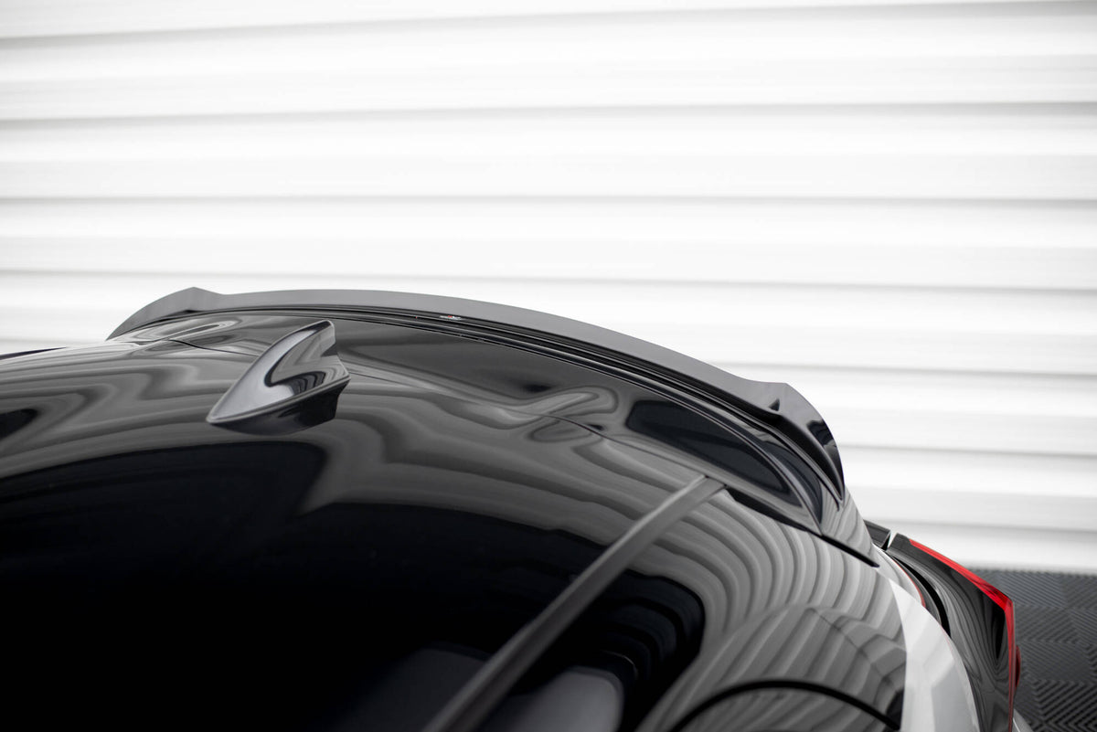Heckspoiler Lippe Toyota Yaris GR Sport Mk4 schwarz Hochglanz – Ansicht 3