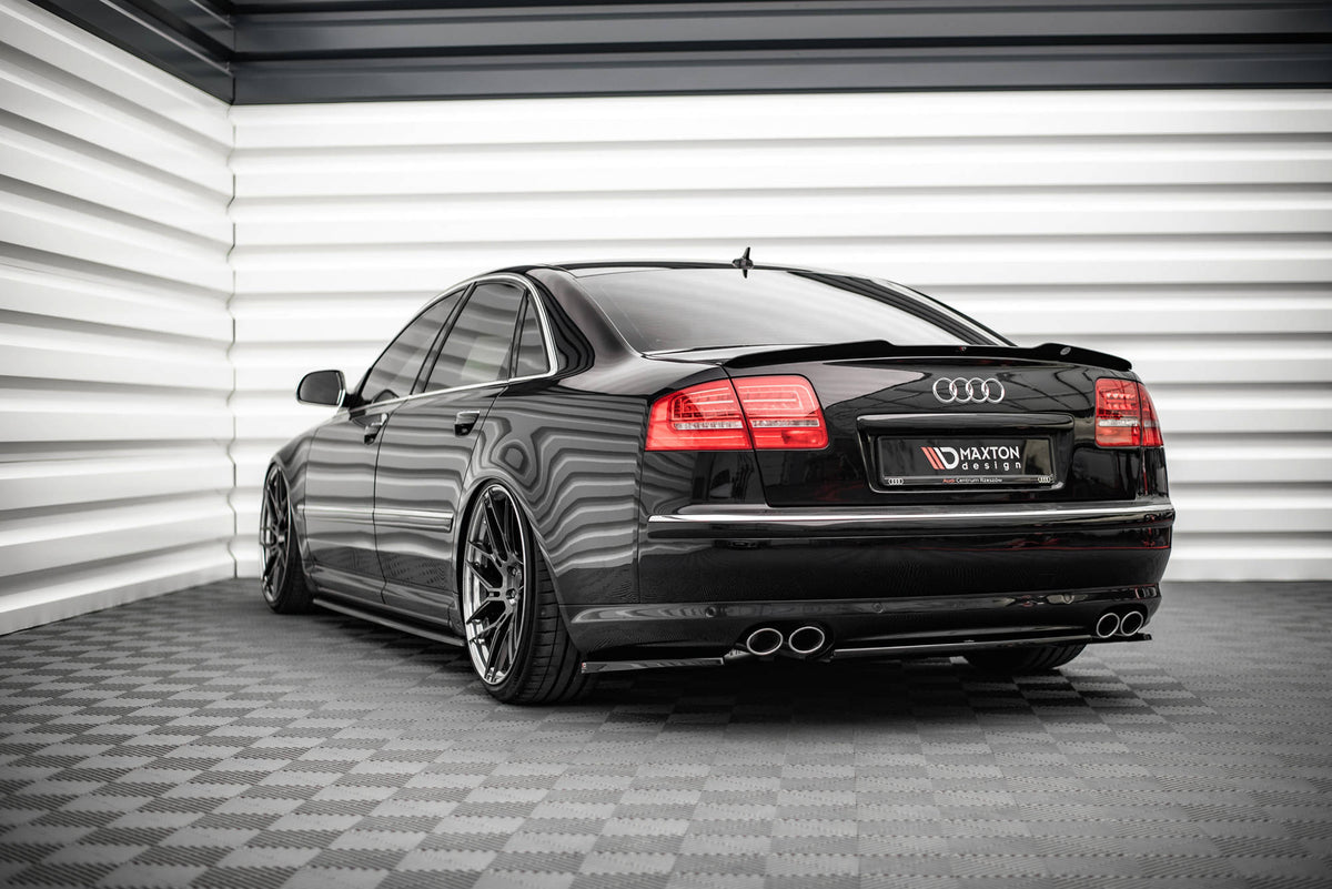 Heckspoiler Lippe Audi S8 D3 schwarz Hochglanz – Ansicht 3