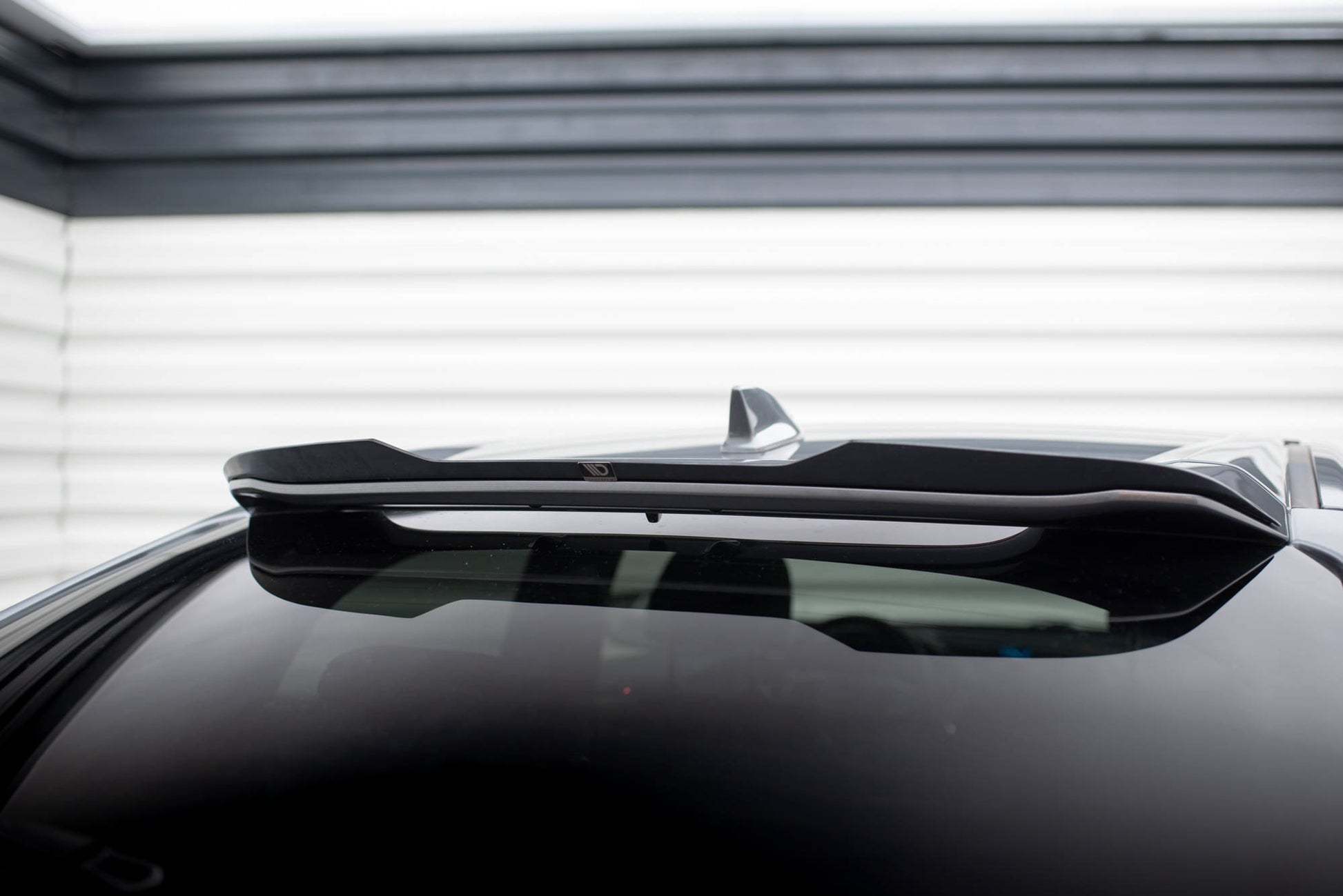Höher Heckspoiler Lippe Honda Civic Sport Mk 10 schwarz Hochglanz – Ansicht 3