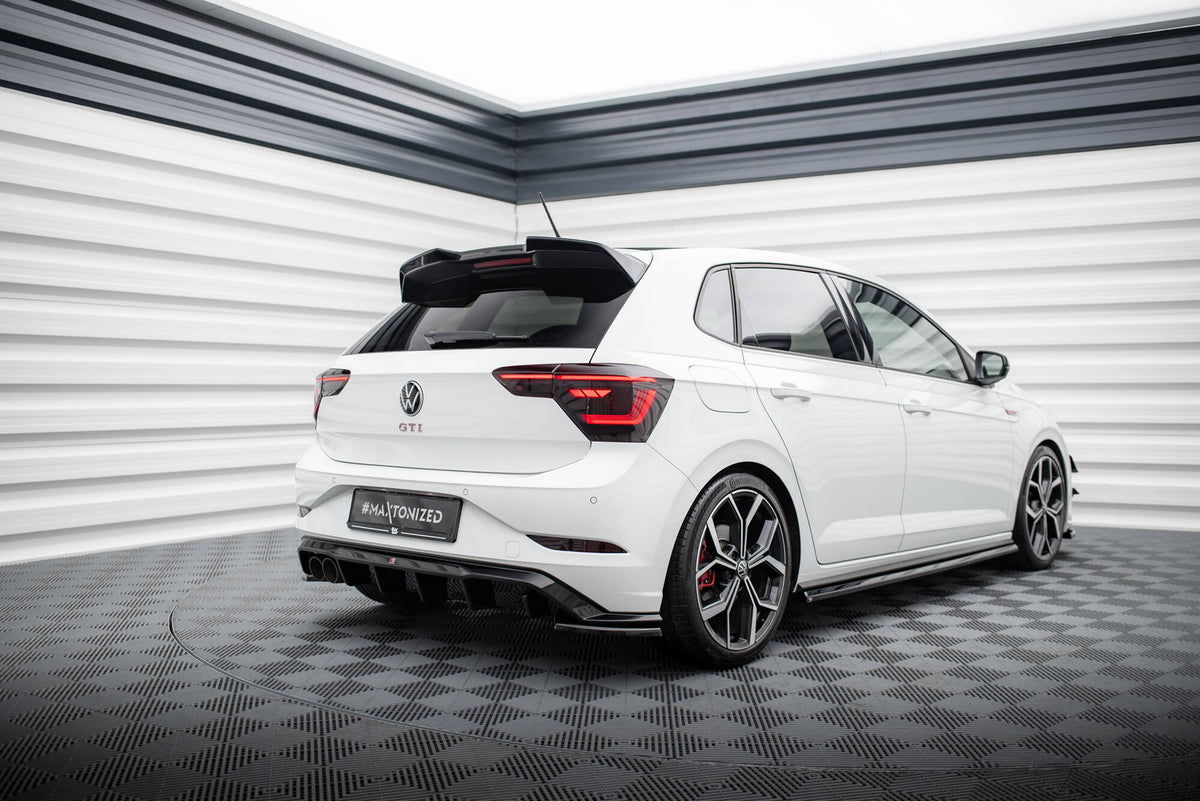 Diffusor Heck Ansatz passend für VW Polo GTI Mk6 Facelift – Ansicht 1