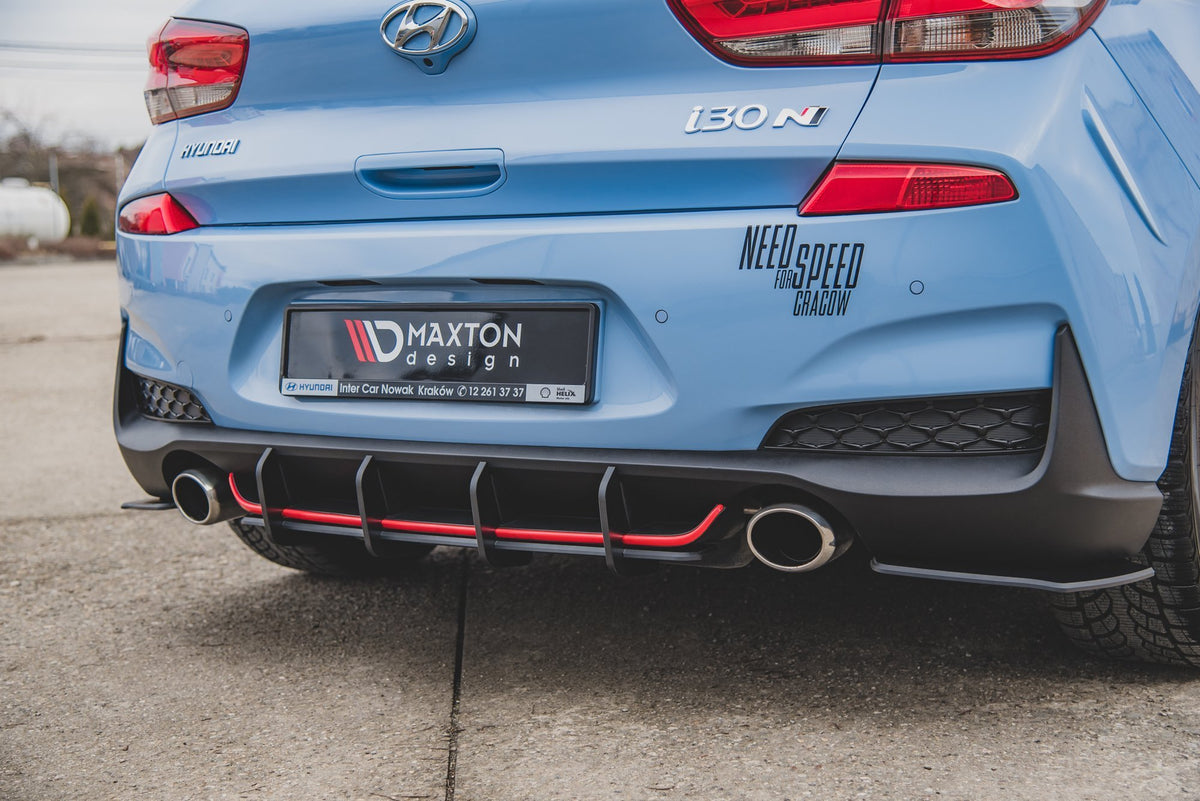 Robuste Racing Heckschürze V.1 passend für Hyundai I30 N Mk3 Hatchback – Ansicht 4