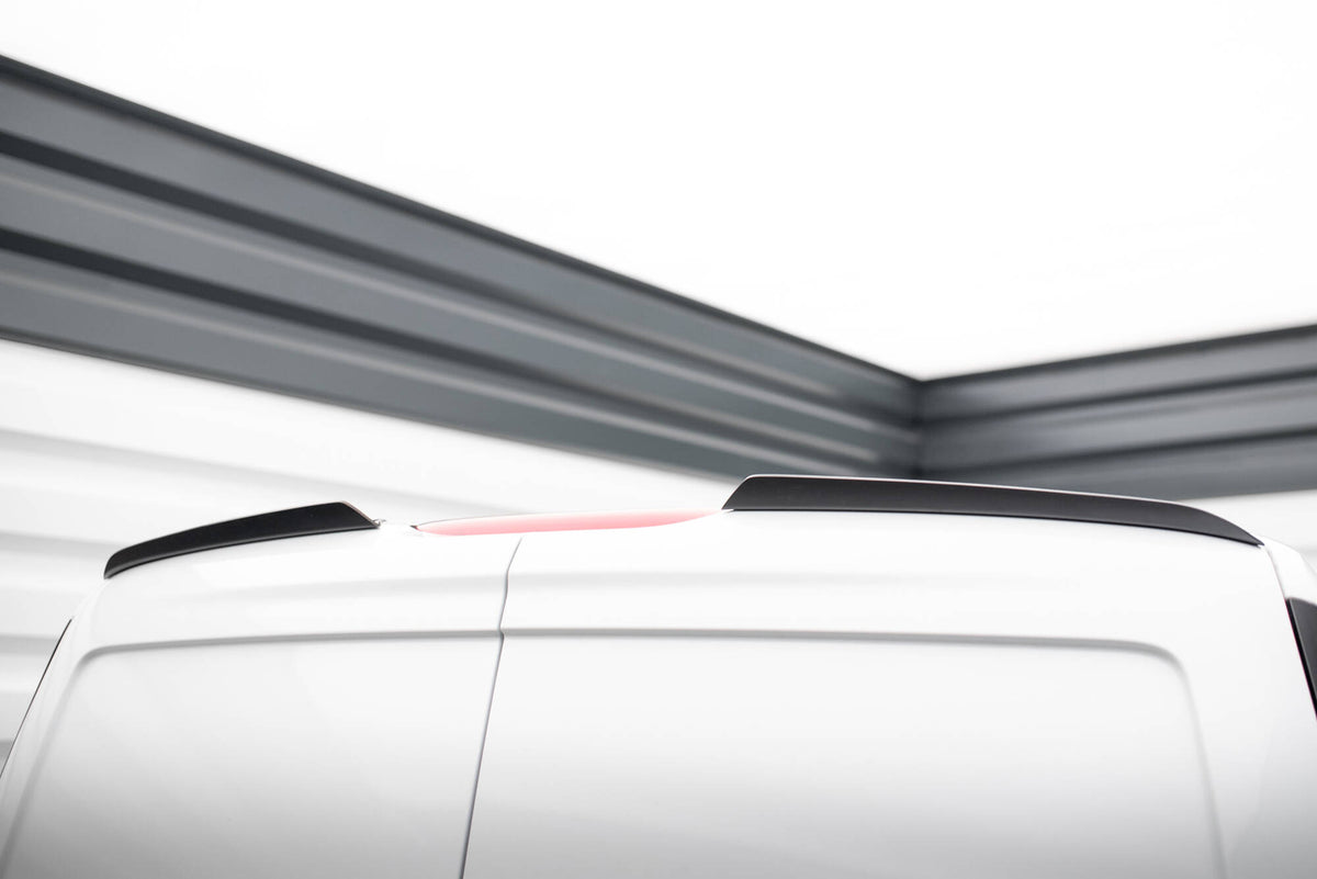 Heckspoiler Lippe Ford Transit Connect Mk2 Facelift schwarz Hochglanz – Ansicht 3