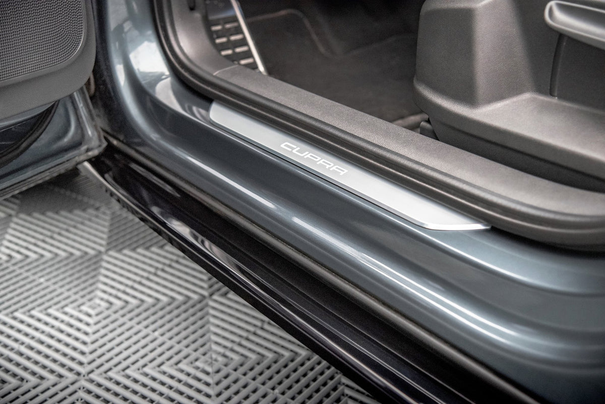 Street+ Seitenschweller Leisten passend für Cupra Ateca Mk1 / Mk1 Facelift schwarz Hochglanz – Ansicht 4