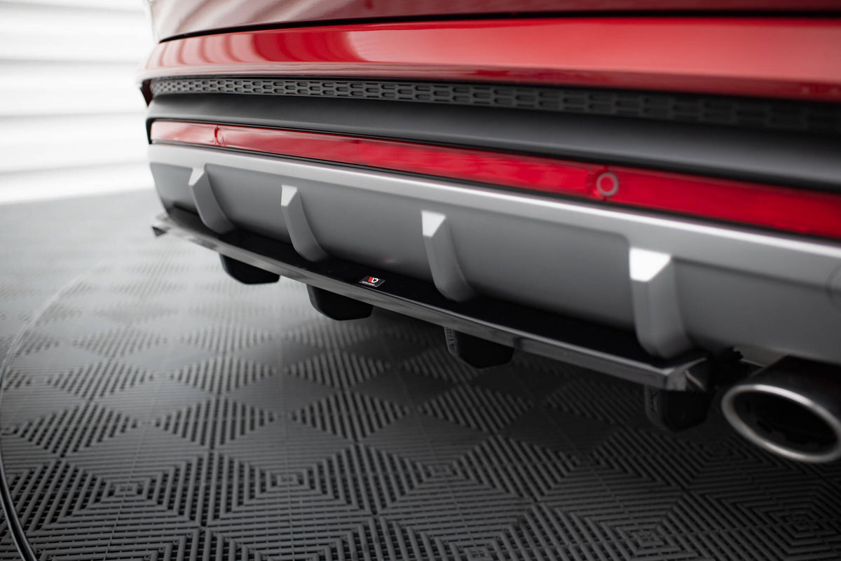 Street+ Mittlerer Diffusor RACE passend für Hyundai Tucson N-Line Mk4 schwarz Hochglanz – Ansicht 3