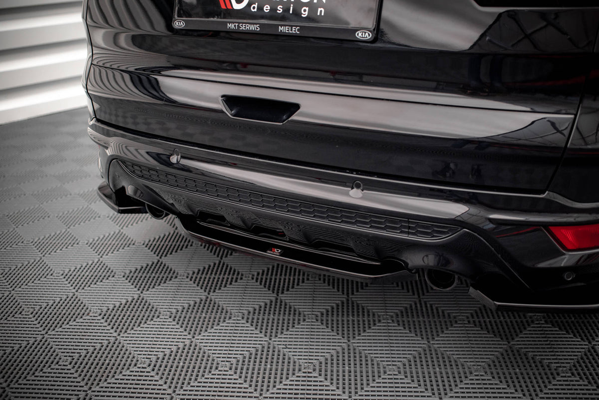 Heckansatz Ford Escape ST-Line Mk3 schwarz Hochglanz – Ansicht 3