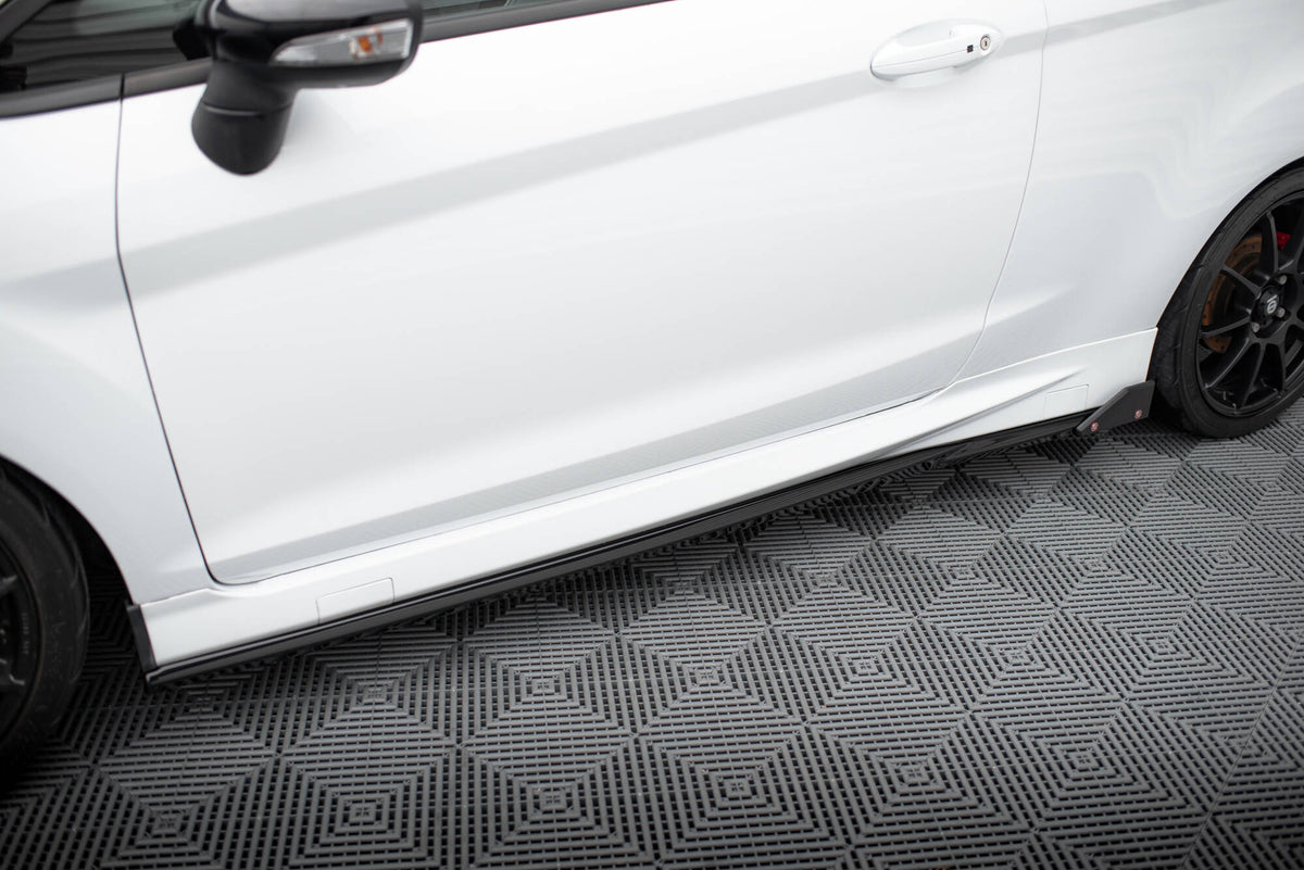 Street+ Seitenschweller Leisten passend für V.4 + Flaps Ford Fiesta ST / ST-Line Mk7 – Ansicht 3