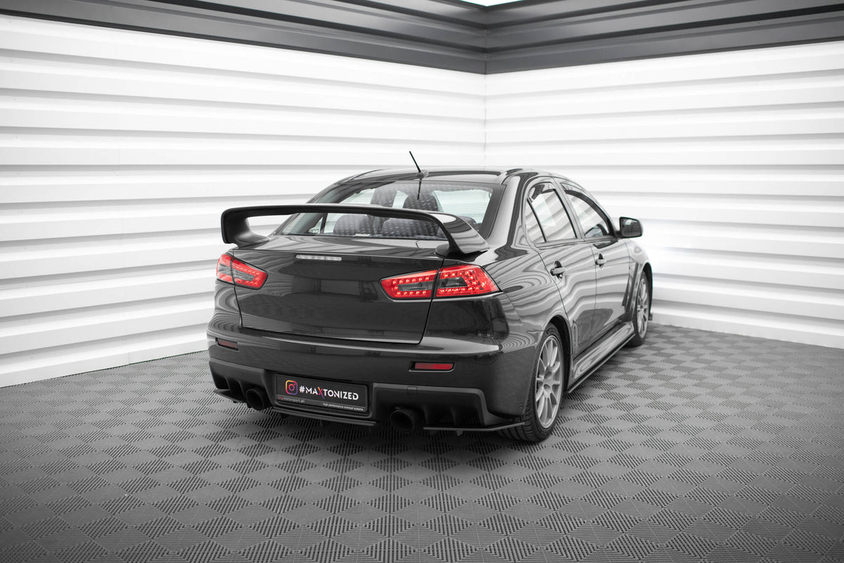 Street Pro Heck Ansatz Flaps Diffusor passend für Mitsubishi Lancer EVO X – Ansicht 1