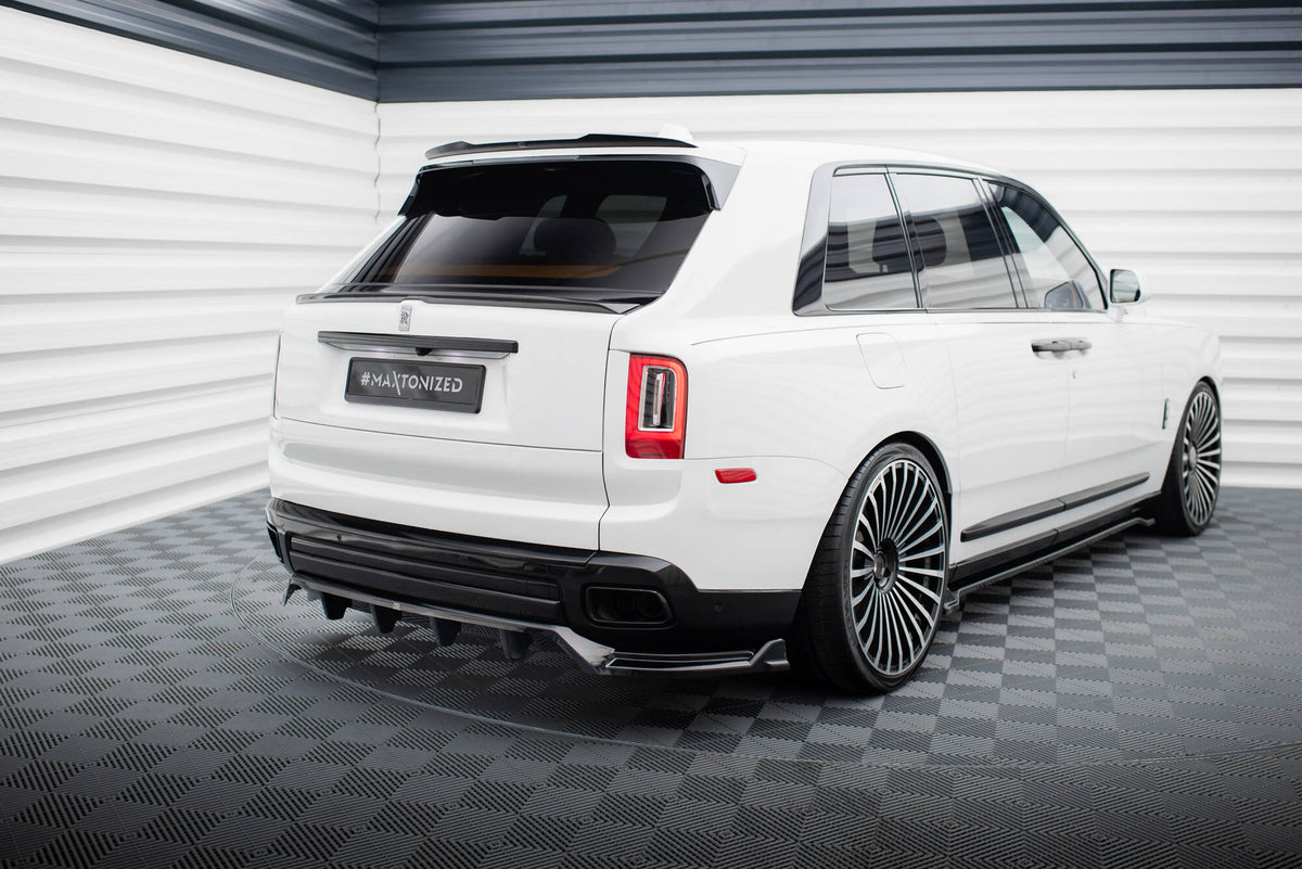 Street+ Mittlerer Diffusor RACE passend für Rolls Royce Cullinan schwarz Hochglanz – Ansicht 6