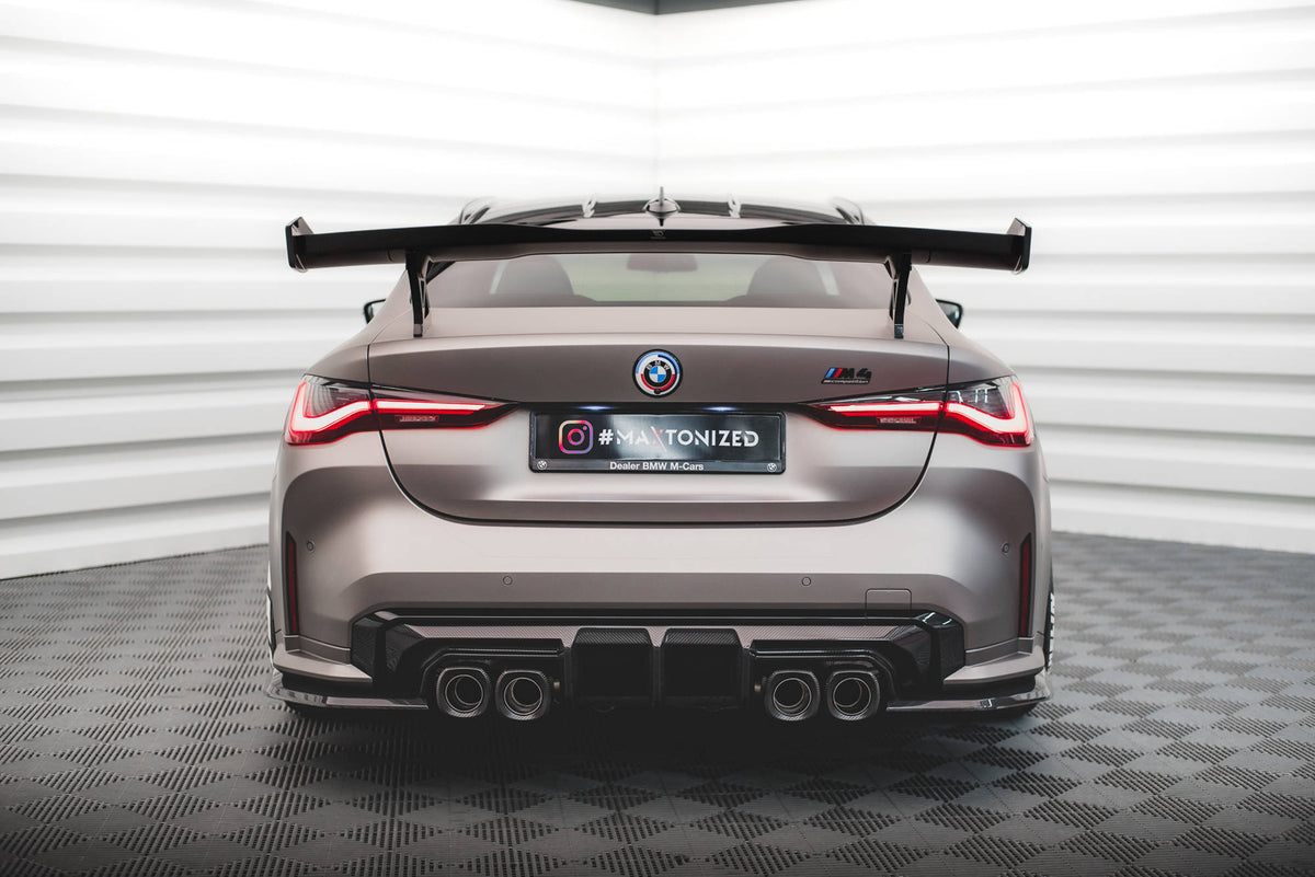 Prepreg Carbon Fiber Heck Ansatz Flaps Diffusor passend für BMW M4 G82 / G82 Facelift – Ansicht 1