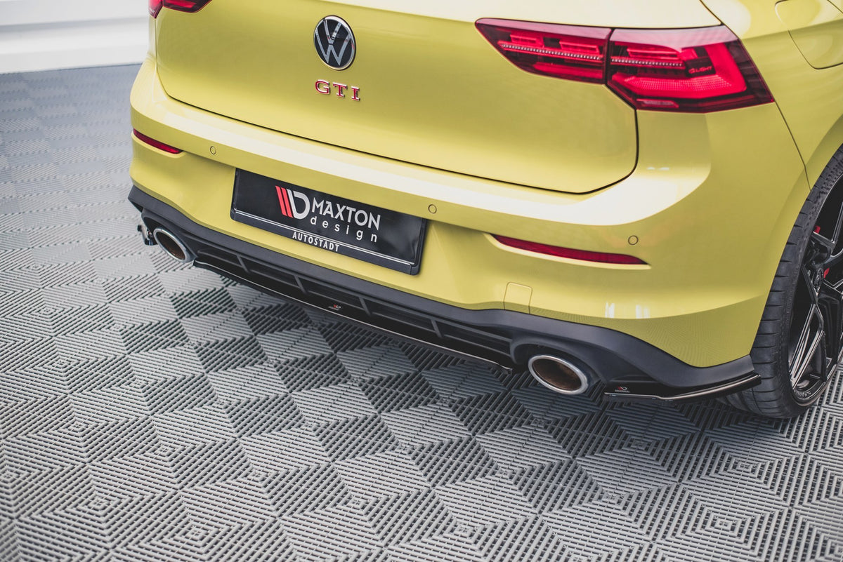 Heckansatz VW Golf GTI Clubsport Mk8 schwarz Hochglanz – Ansicht 3