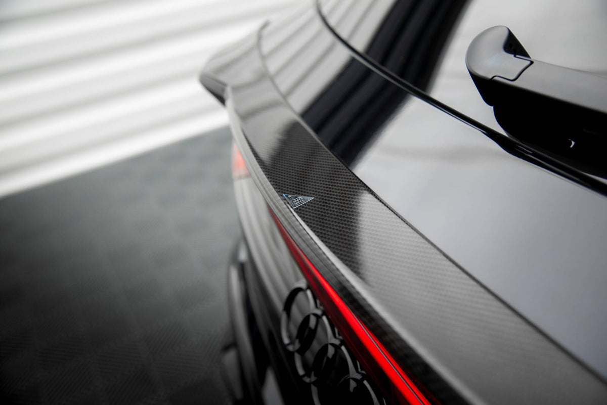 Prepreg Carbon Fiber Heckklappenspoiler (Niedriger) Audi RSQ8 Mk1 Facelift – Ansicht 3
