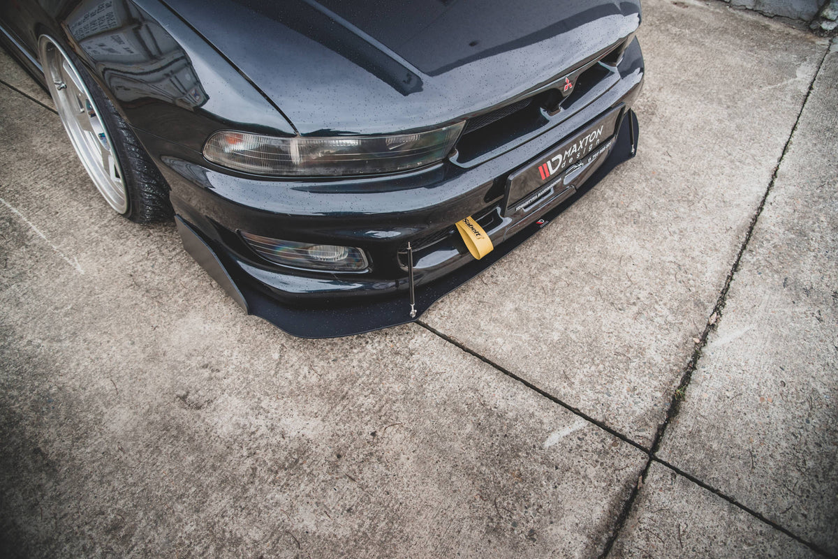 Sport Street+ Spoilerlippe Front Ansatz passend für Mitsubishi Galant Avance Mk8 – Ansicht 1