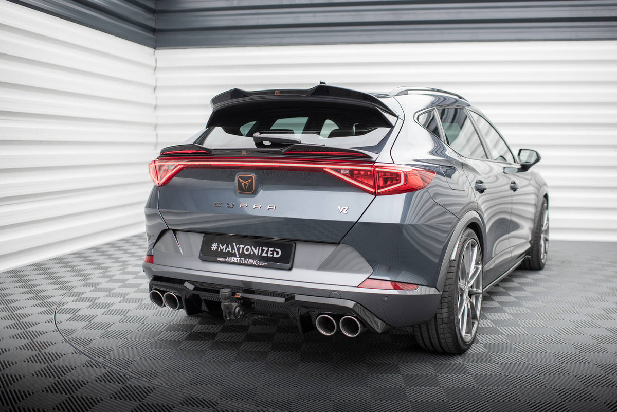 Diffusor Heck Ansatz + Endrohre passend für Cupra Formentor Mk1 Facelift – Ansicht 6