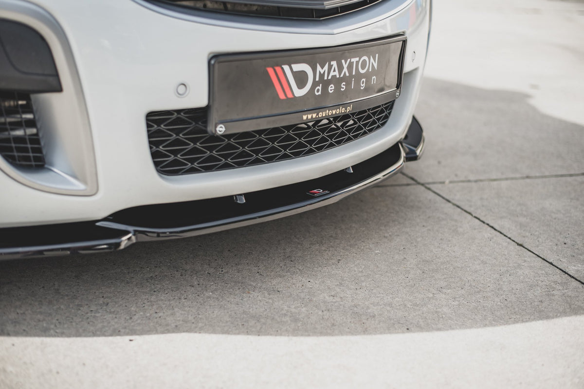 Street+ Spoilerlippe Front Ansatz V.2 passend für Opel Insignia Mk. 1 OPC Facelift schwarz Hochglanz – Ansicht 5