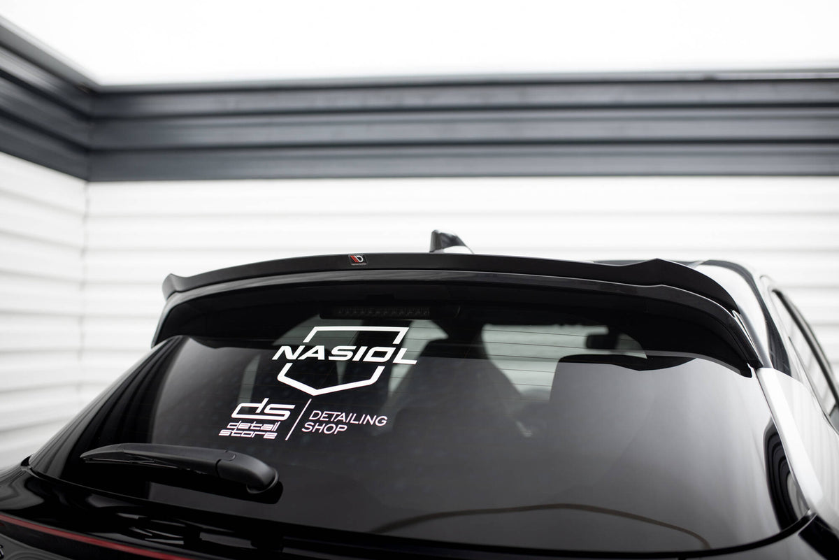 Heckspoiler Lippe Toyota Yaris GR Sport Mk4 schwarz Hochglanz – Ansicht 1