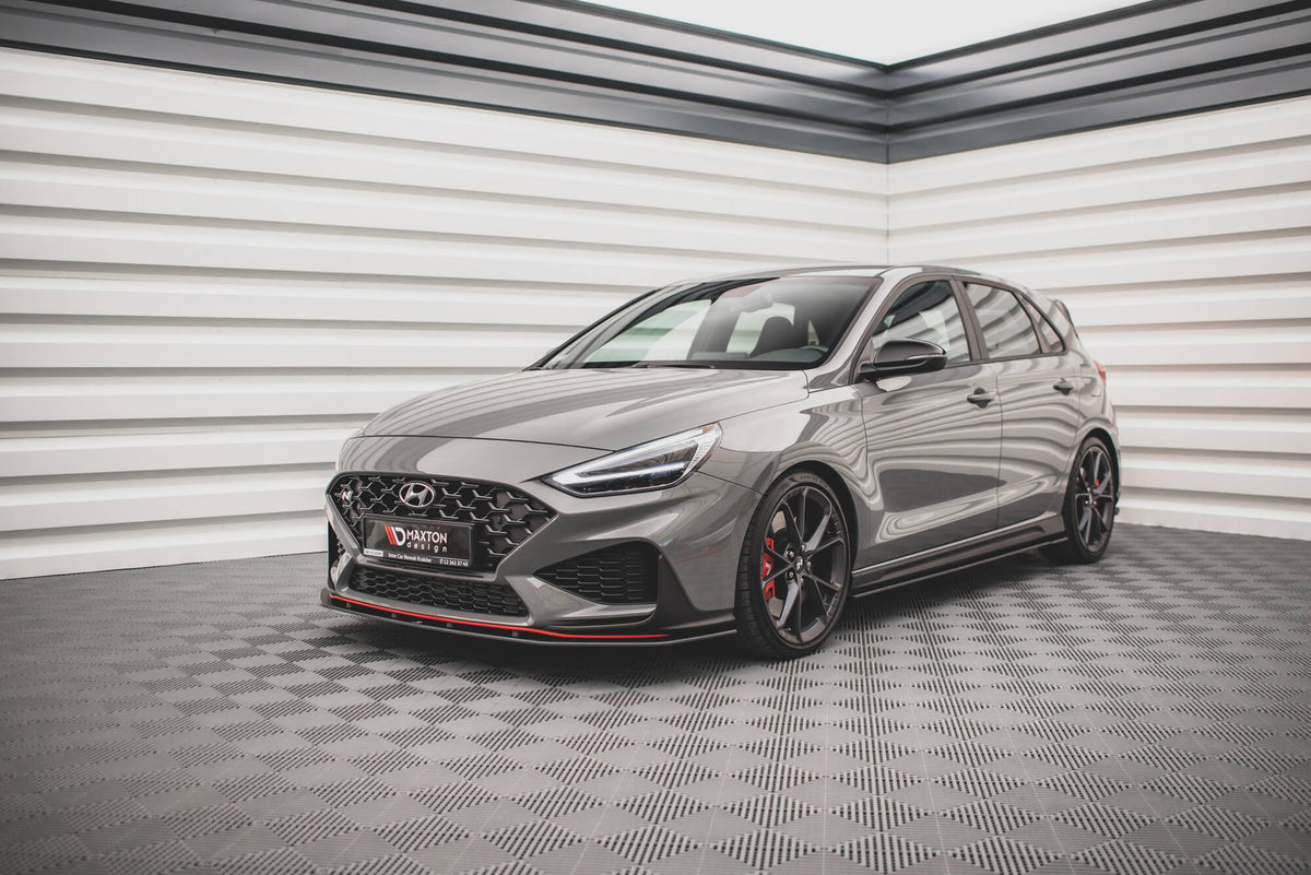 Street Pro Street+ Seitenschweller Leisten V.2 passend für Hyundai I30 N / N-Line Hatchback / Fastback Mk3 / Mk3 Facelift – Ansicht 3