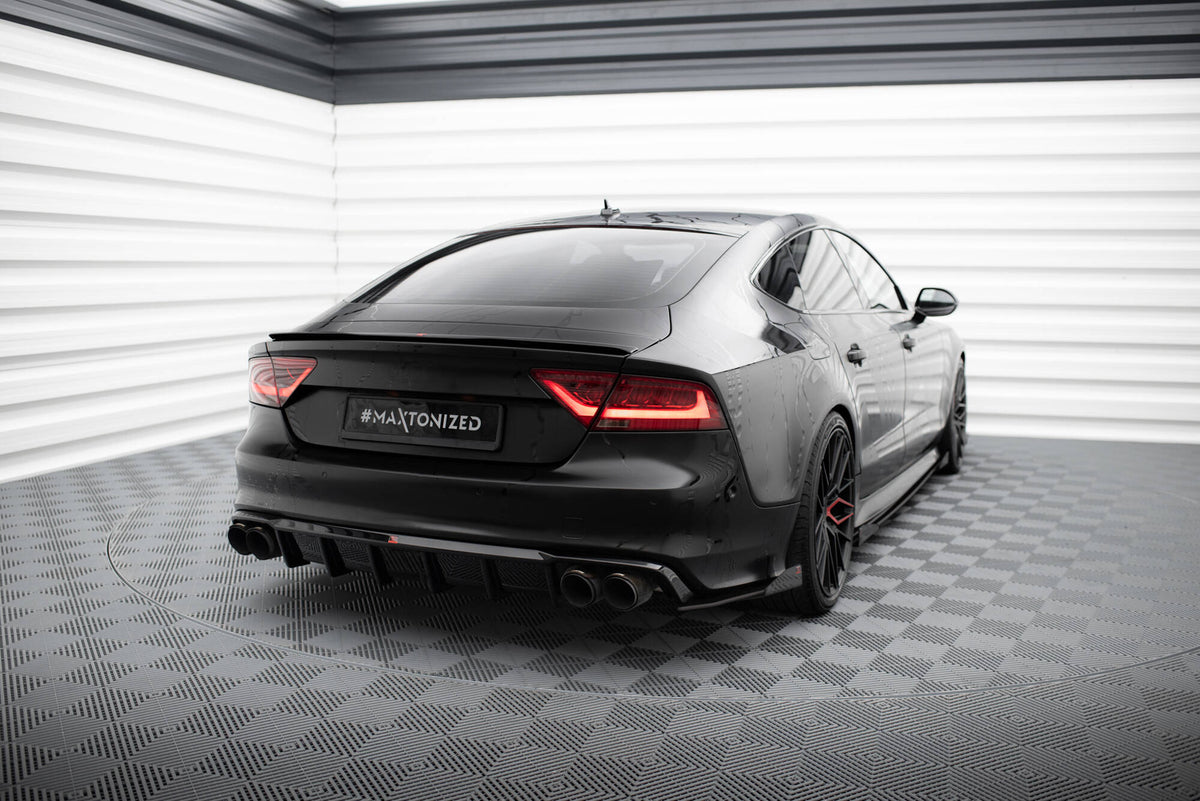 Diffusor Heck Ansatz passend für Audi S7 C7 – Ansicht 4