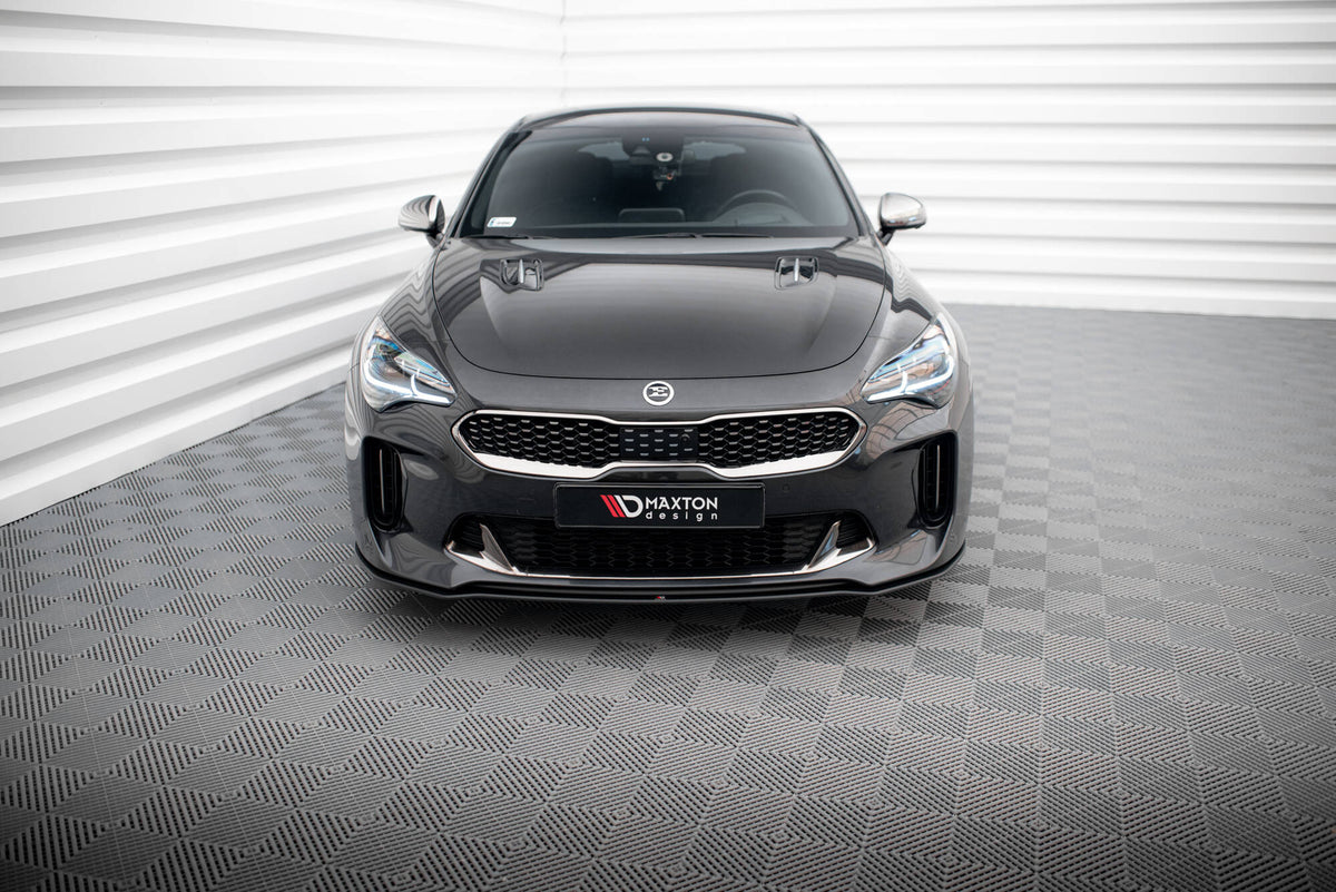 Street Pro Street+ Spoilerlippe Front Ansatz passend für Kia Stinger GT / GT-Line / Standard Mk1 – Ansicht 1