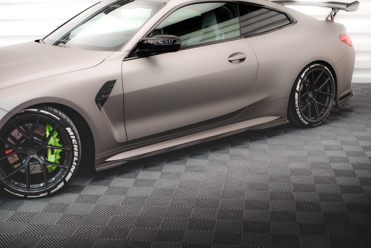 Prepreg Carbon Fiber Seitenschweller BMW M4 G82 / G82 Facelift – Ansicht 8
