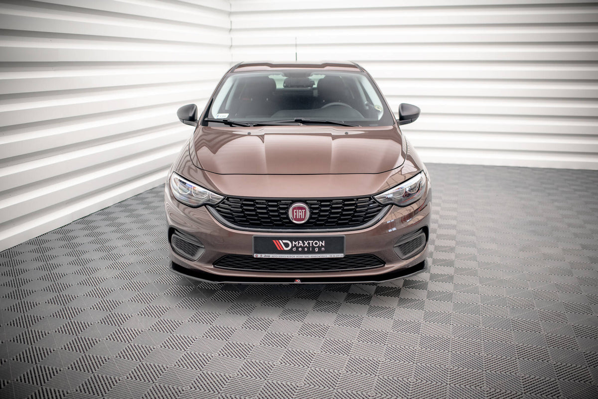 Street+ Spoilerlippe Front Ansatz passend für Fiat Tipo S-Design schwarz Hochglanz – Ansicht 3