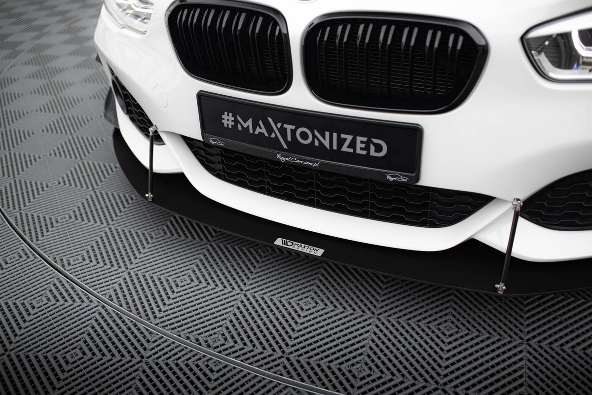 Racing Street+ Spoilerlippe Front Ansatz V.2 passend für BMW 1er F20/F21 M-Power FACELIFT – Ansicht 4