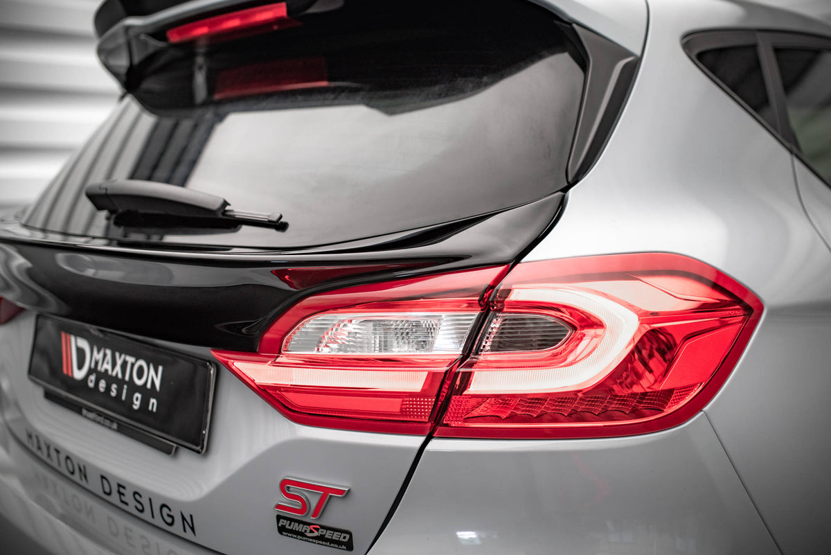 Heckscheiben Spoiler passend für Ford Fiesta Standard/ ST-Line/ ST schwarz Hochglanz – Ansicht 5