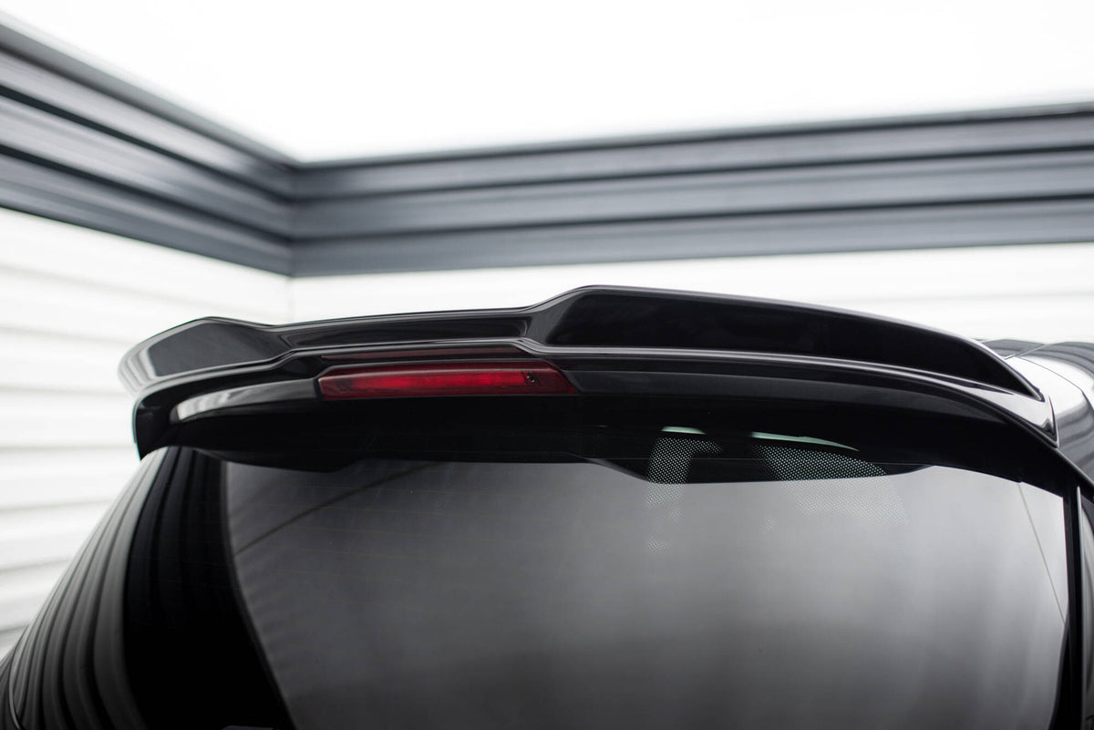 Heckspoiler Lippe 3D Ford S-Max ST-Line Mk2 Facelift schwarz Hochglanz – Ansicht 1