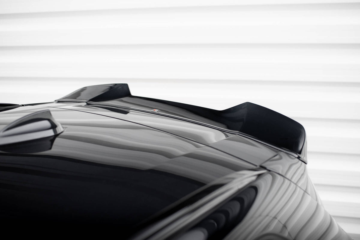 Heckspoiler Lippe 3D BMW X3 M F97 / F97 Facelift schwarz Hochglanz – Ansicht 1