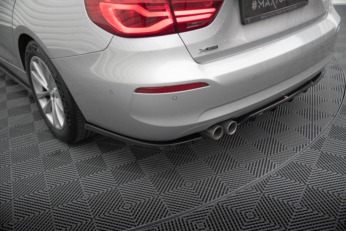 Street+ Mittlerer Diffusor RACE passend für BMW 3er GT F34 Facelift schwarz Hochglanz – Ansicht 4
