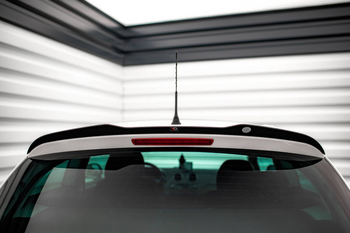 Heckspoiler Lippe Seat Ibiza FR SC Mk4 Facelift schwarz Hochglanz – Ansicht 3