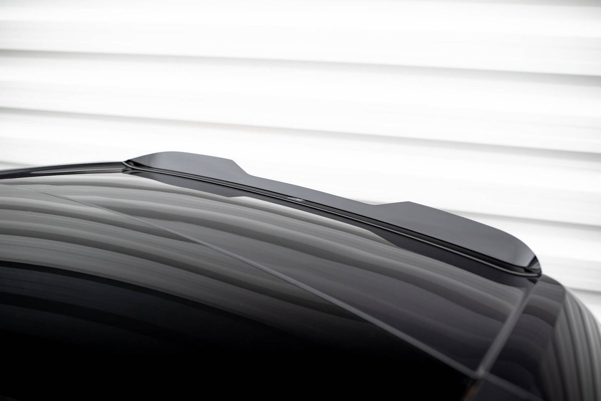 Heckspoiler Lippe BMW iX M-Paket i20 / I20 Facelift schwarz Hochglanz – Ansicht 1