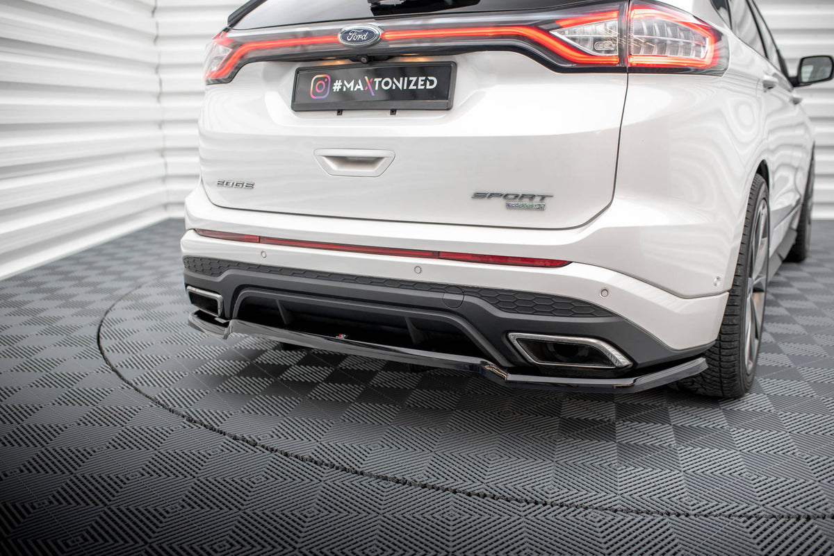Street+ Mittlerer Diffusor RACE passend für Ford Edge Sport Mk2 schwarz Hochglanz – Ansicht 4
