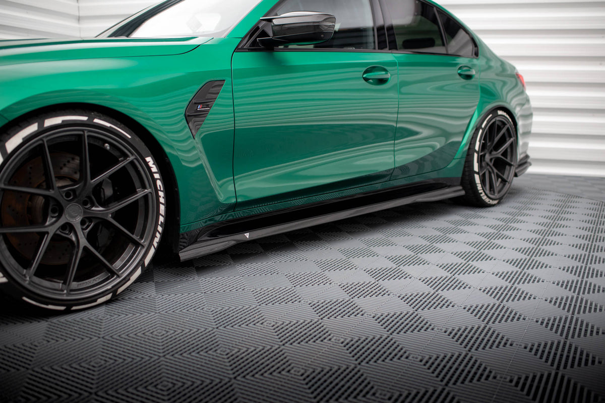 Prepreg Carbon Fiber Seitenschweller BMW M3 Limousine / Touring G80 / G81 – Ansicht 4