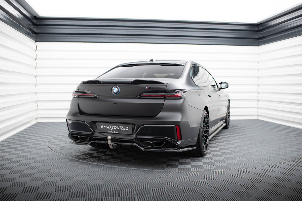 Street+ Mittlerer Diffusor RACE passend für BMW M760e G70 schwarz Hochglanz – Ansicht 7