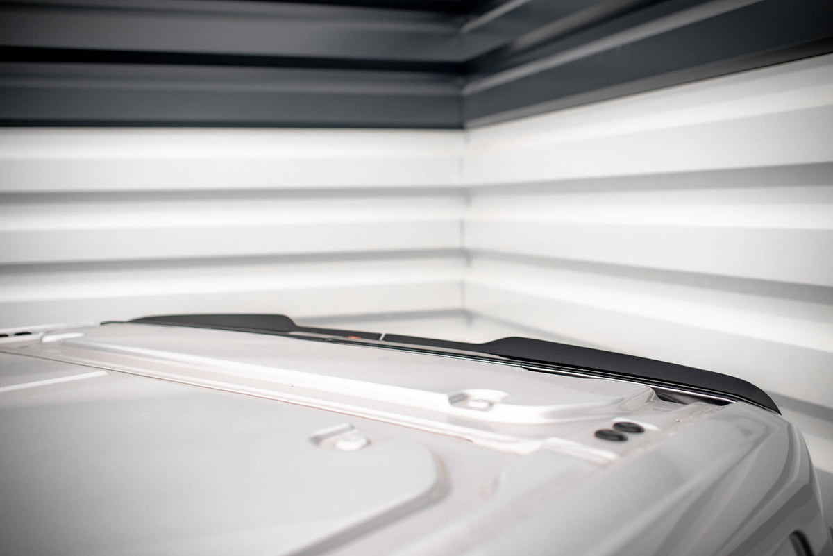 Heckspoiler Lippe Ford Transit Custom Mk1  schwarz Hochglanz – Ansicht 4