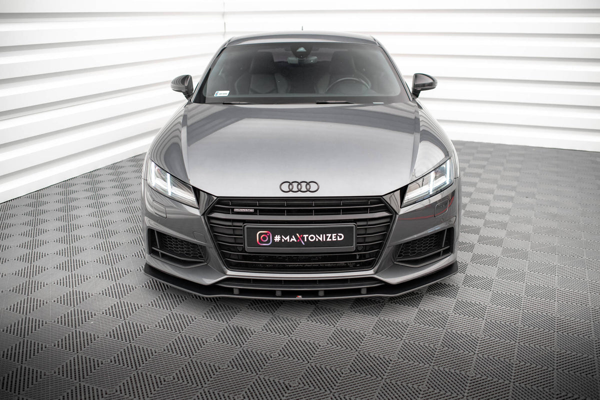 Street Pro Street+ Spoilerlippe Front Ansatz passend für Audi TT S / S-Line 8S – Ansicht 1