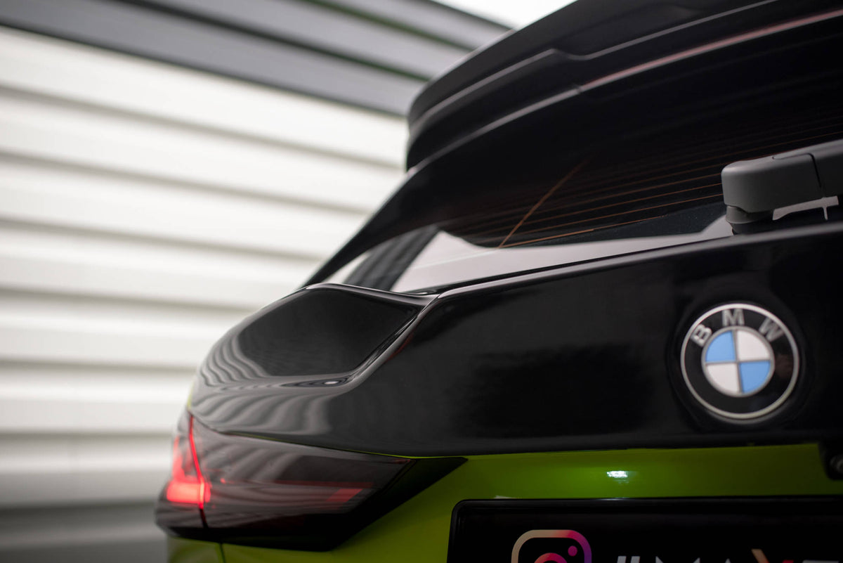 Heckscheiben Spoiler passend für BMW 1er M-Paket / M135i / 128ti F40 schwarz Hochglanz – Ansicht 8