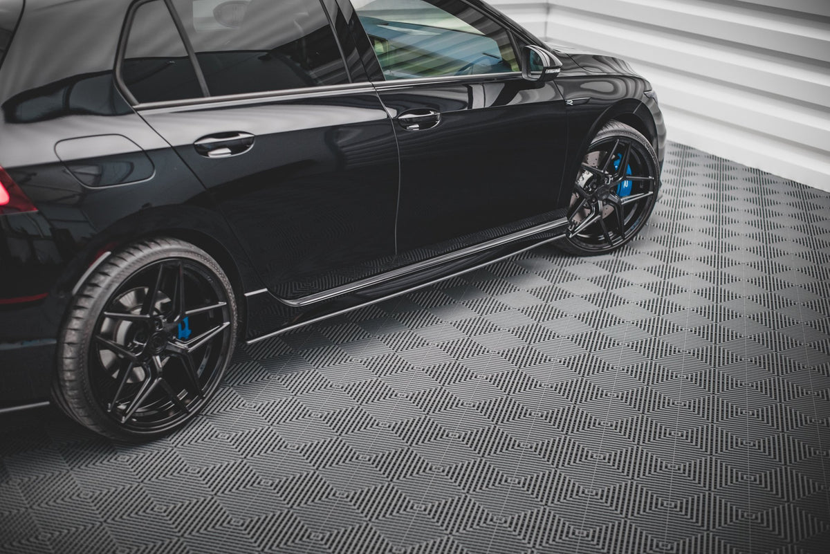 Street Pro Street+ Seitenschweller Leisten passend für VW Golf R Hatchback Mk8 Facelift – Ansicht 3