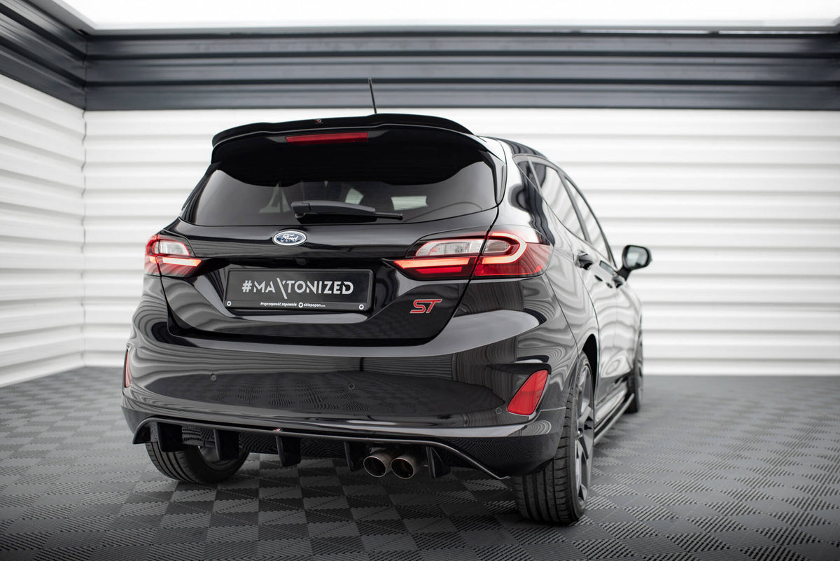 Heckspoiler Lippe V.1 Ford Fiesta Mk8 ST / ST-Line schwarz Hochglanz – Ansicht 3