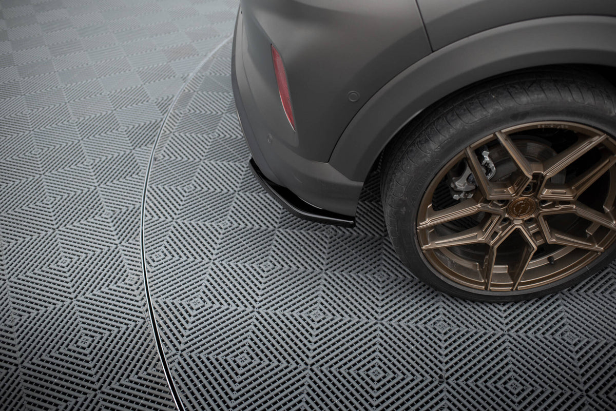 Heck Ansatz Flaps Diffusor passend für Ford Puma ST-Line Mk1 schwarz Hochglanz – Ansicht 6