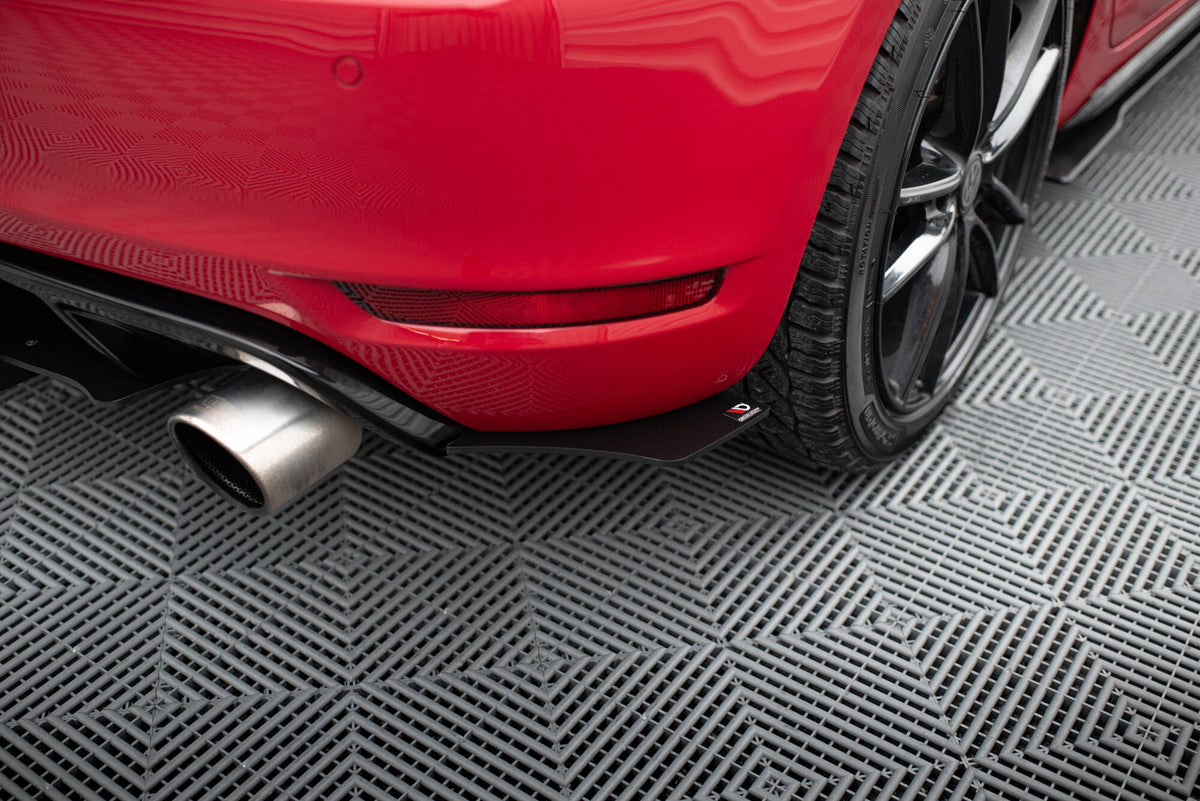 VW GOLF 6 GTI / 35TH Diffusor Heck Ansatz passend für Heckschürze passend für & Heck Ansatz Flaps Diffusor passend für – Ansicht 4