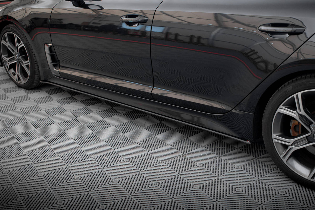 Street Pro Street+ Seitenschweller Leisten passend für Kia Stinger GT / GT-Line / Standard Mk1 – Ansicht 3