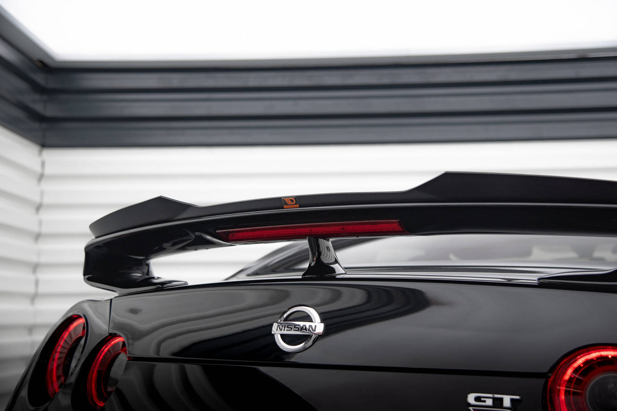 Heckspoiler Lippe Nissan GTR R35 Facelift schwarz Hochglanz – Ansicht 6