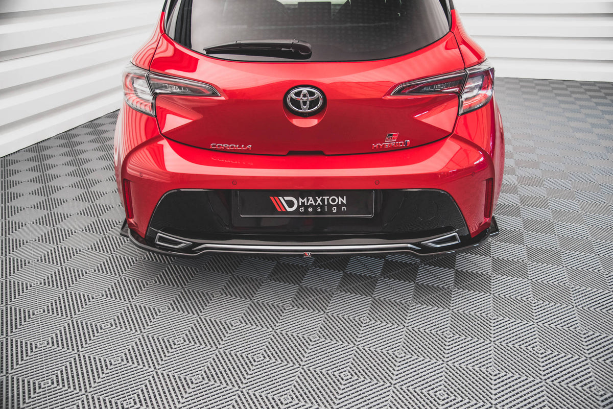 Heckansatz Toyota Corolla GR Sport Hatchback XII schwarz Hochglanz – Ansicht 1