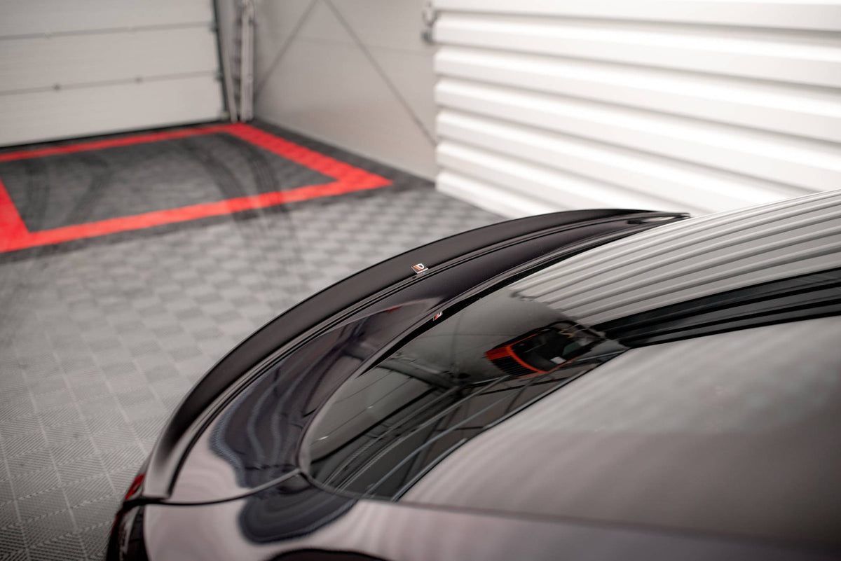 3D Heckspoiler Lippe V.2 BMW X6 F16 M-Paket / X6 M F86 schwarz Hochglanz – Ansicht 7