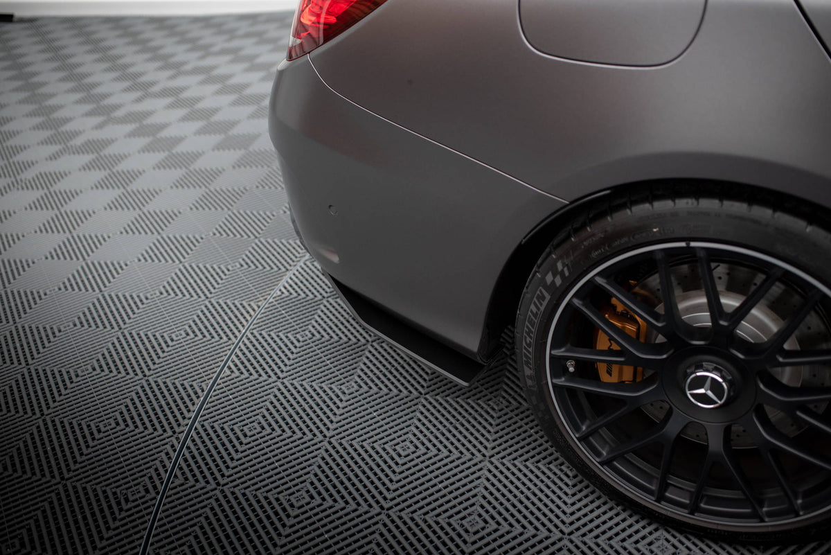 Street Pro Heck Ansatz Flaps Diffusor passend für Mercedes-AMG C63 Limousine / Kombi W205 Facelift – Ansicht 4