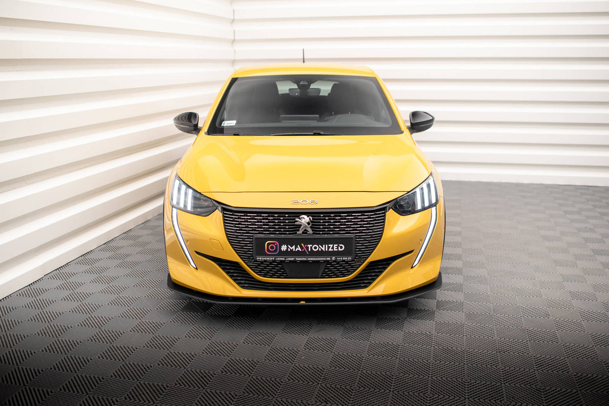 Street Pro Street+ Spoilerlippe Front Ansatz passend für Peugeot 208 GT Mk2 – Ansicht 1