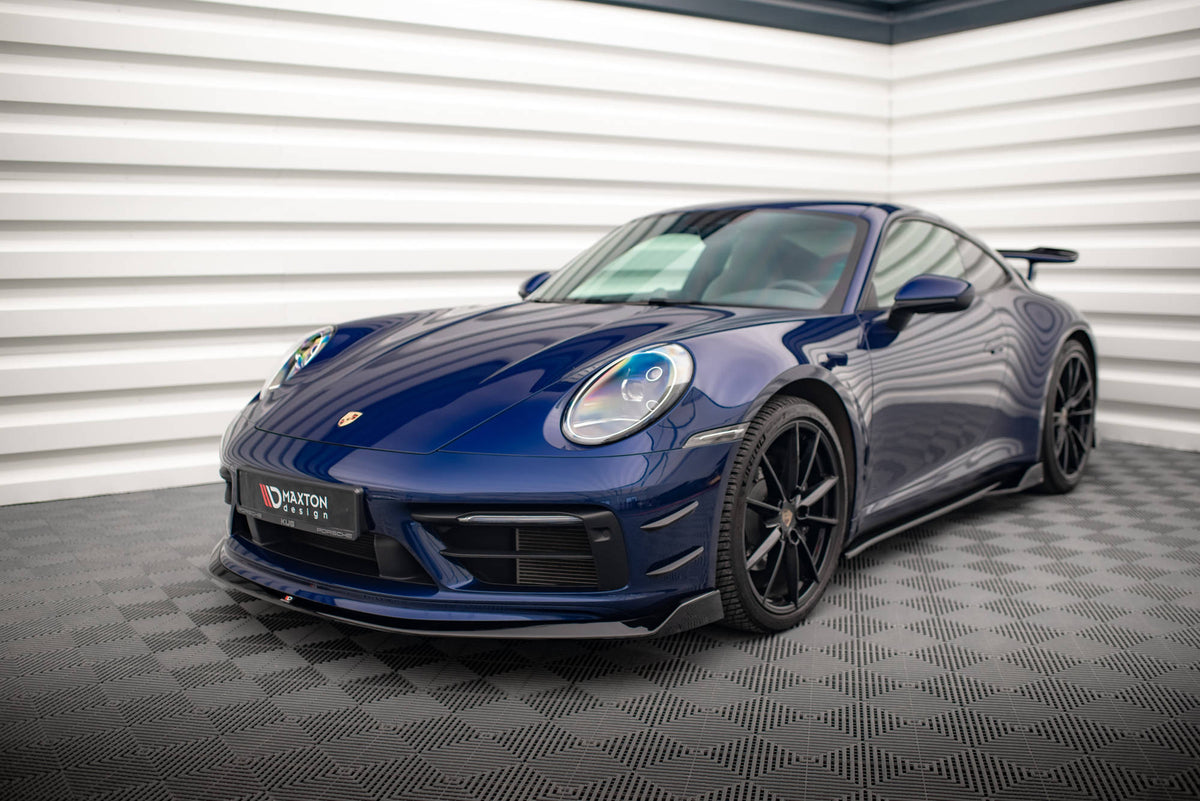 Stoßstangen Flaps Wings vorne Canards passend für Porsche 911 Carrera Aero 992 – Ansicht 6