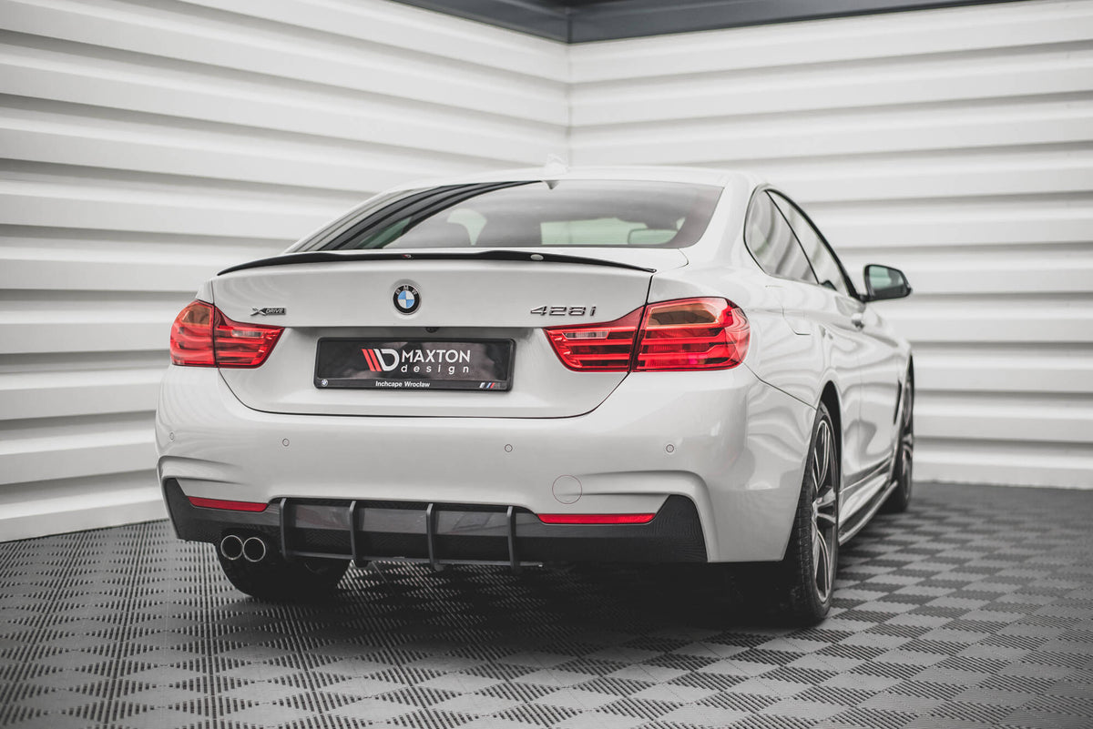 Heckspoiler Lippe BMW 4er F32 schwarz Hochglanz – Ansicht 3