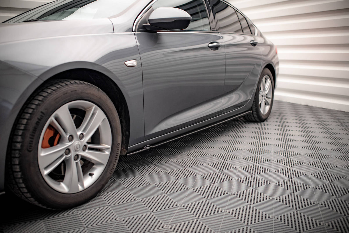 Street+ Seitenschweller Leisten passend für Opel Insignia Mk2 schwarz Hochglanz – Ansicht 3